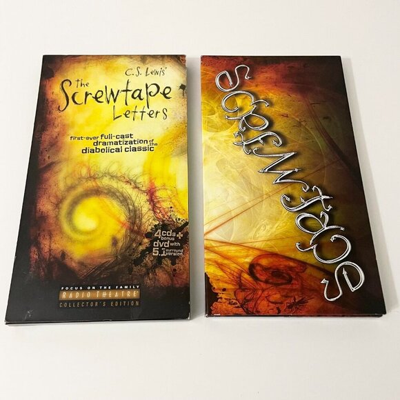The Screwtape Letters C S Lewis CDs And Bonus DVD Collector Set - Picture 2 of 16